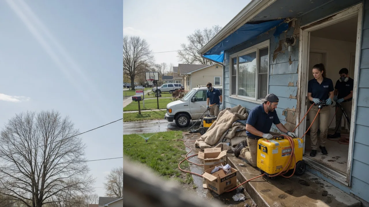 Basement Flood Cleanup in Osceola, IN near me